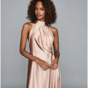 🌹NWOT🌹Stunning Reiss Rita Halter Midi Dress
